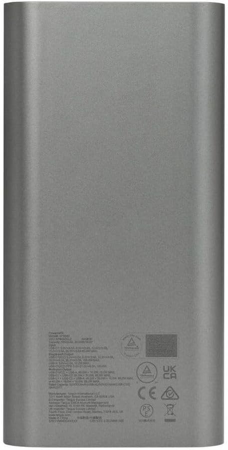 Targus 100W USB-C Portable Power Bank – 25,000mAh High-Capacity Battery, PD 3.0 Fast Charging, Airline-Safe, Charge 3 Devices - APB080GLZ - Image 3